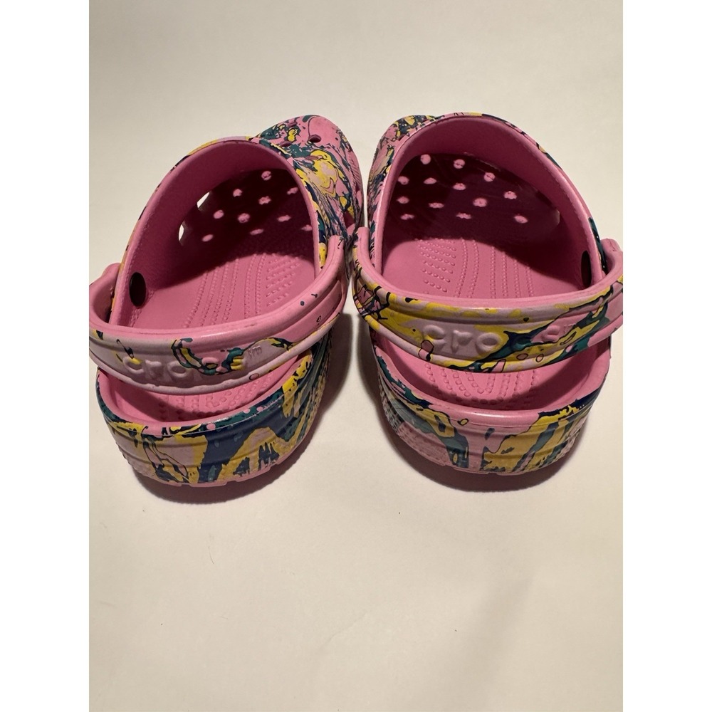 CROCS Unisex Bubble Marble Clogs 8 - Picture 4 of 5